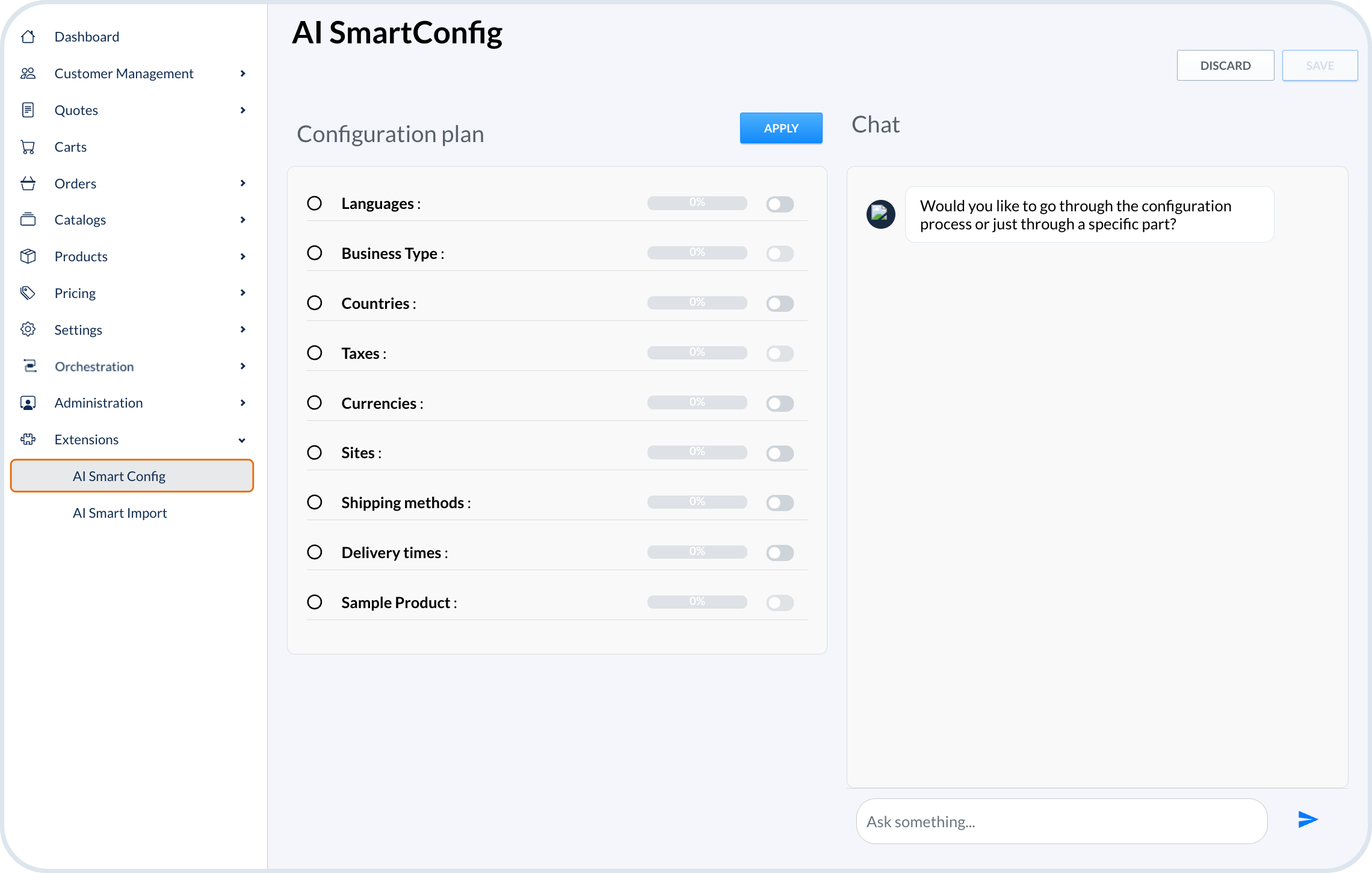 AI Smart Config