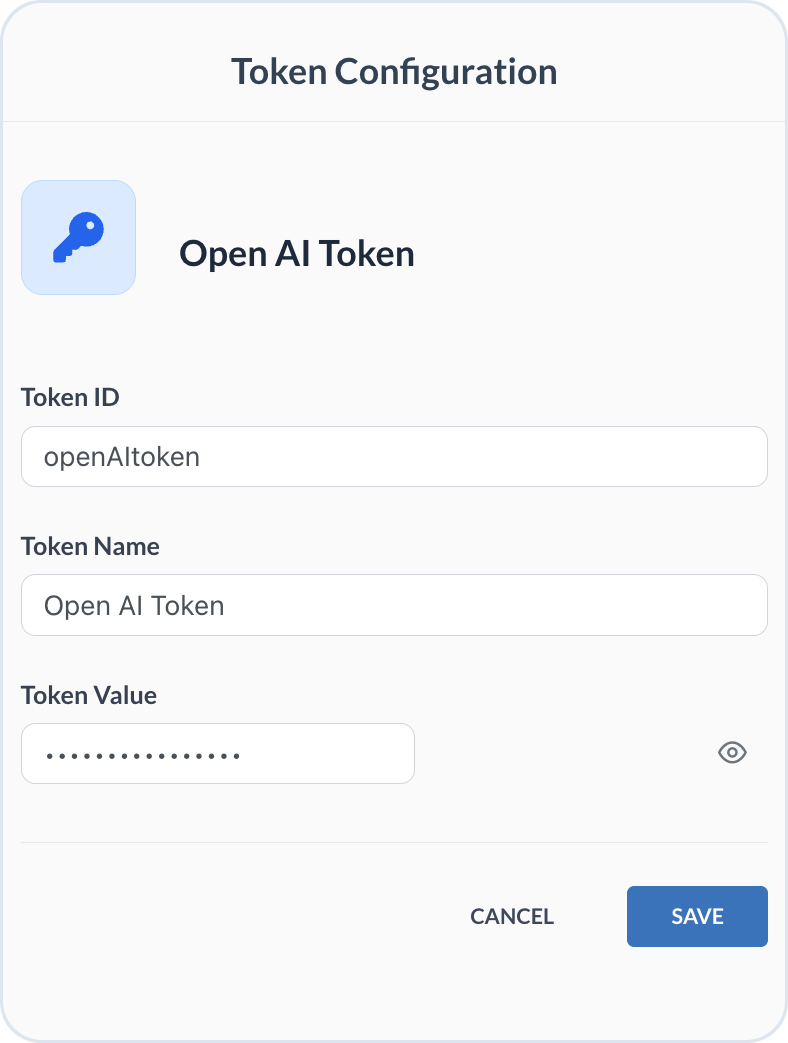 AI Token creation