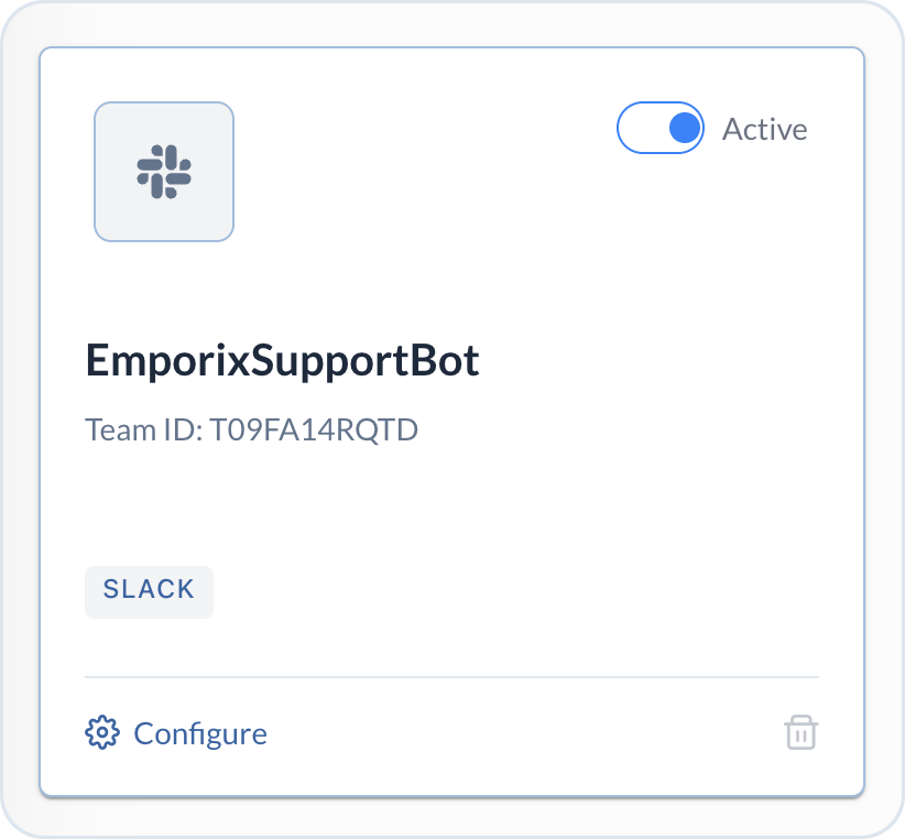 Slack tool installed